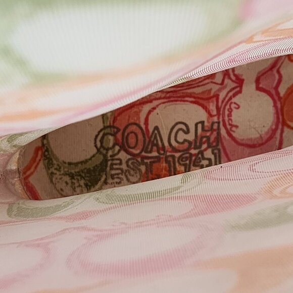 COACH Poppy Pixy Dream Signature Print Rain Boots Mid-Calf - Picture 5 of 6